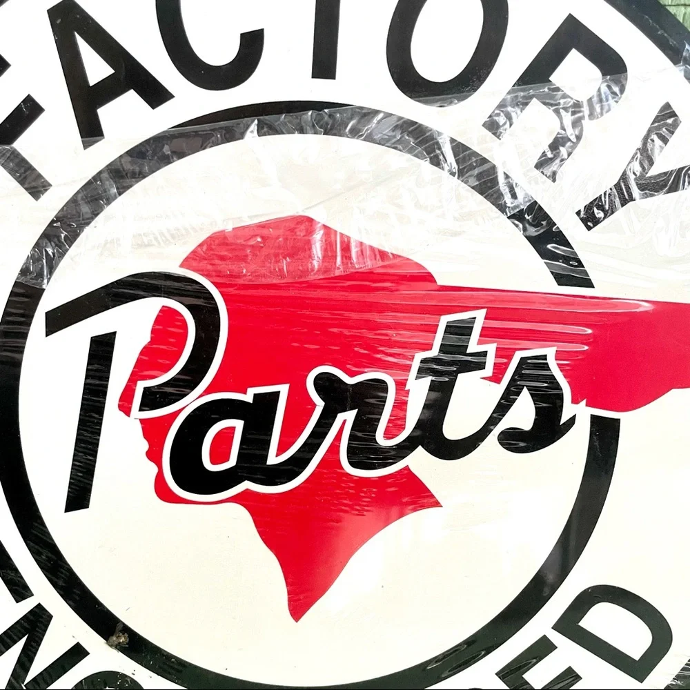NEW Pontiac Factory Parts Engineered Metal Sign